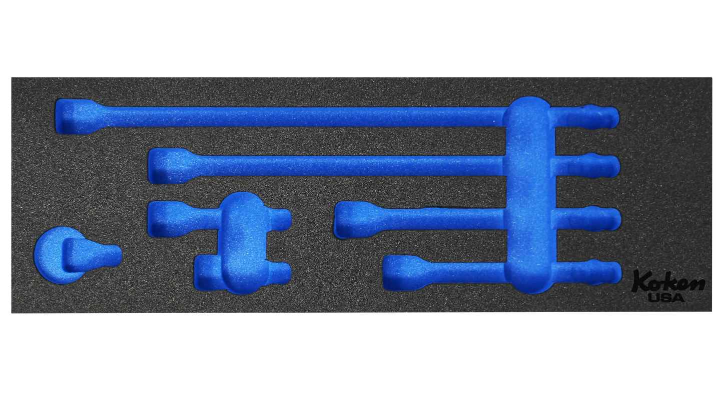 FOAM ONLY for 3/8" Sq Dr Wobble Fix Extension Bar Set Ko-ken USA
