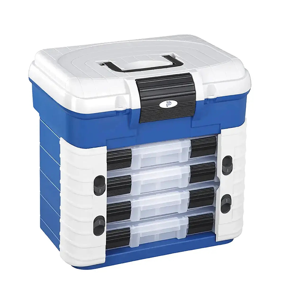 Panaro Superbox with Ergonomic Seat, 1 Spinner Bait Box and 4 Tackle Boxes Art. 194 - 501 Panaro