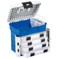 Panaro Superbox with Ergonomic Seat, 1 Spinner Bait Box and 4 Tackle Boxes Art. 194 - 501 Panaro