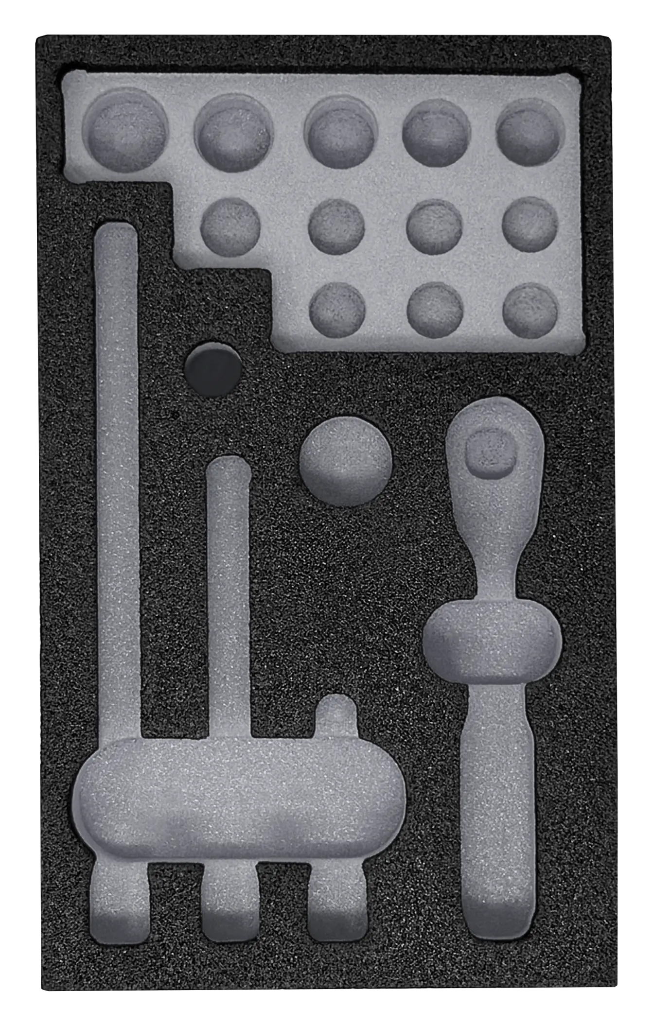 FOAM ONLY for Ko-ken Tools Z-Series 1/4" Sq. Dr. Socket and Accessories Set Metric in Foam - 18 Pieces Ko-ken USA