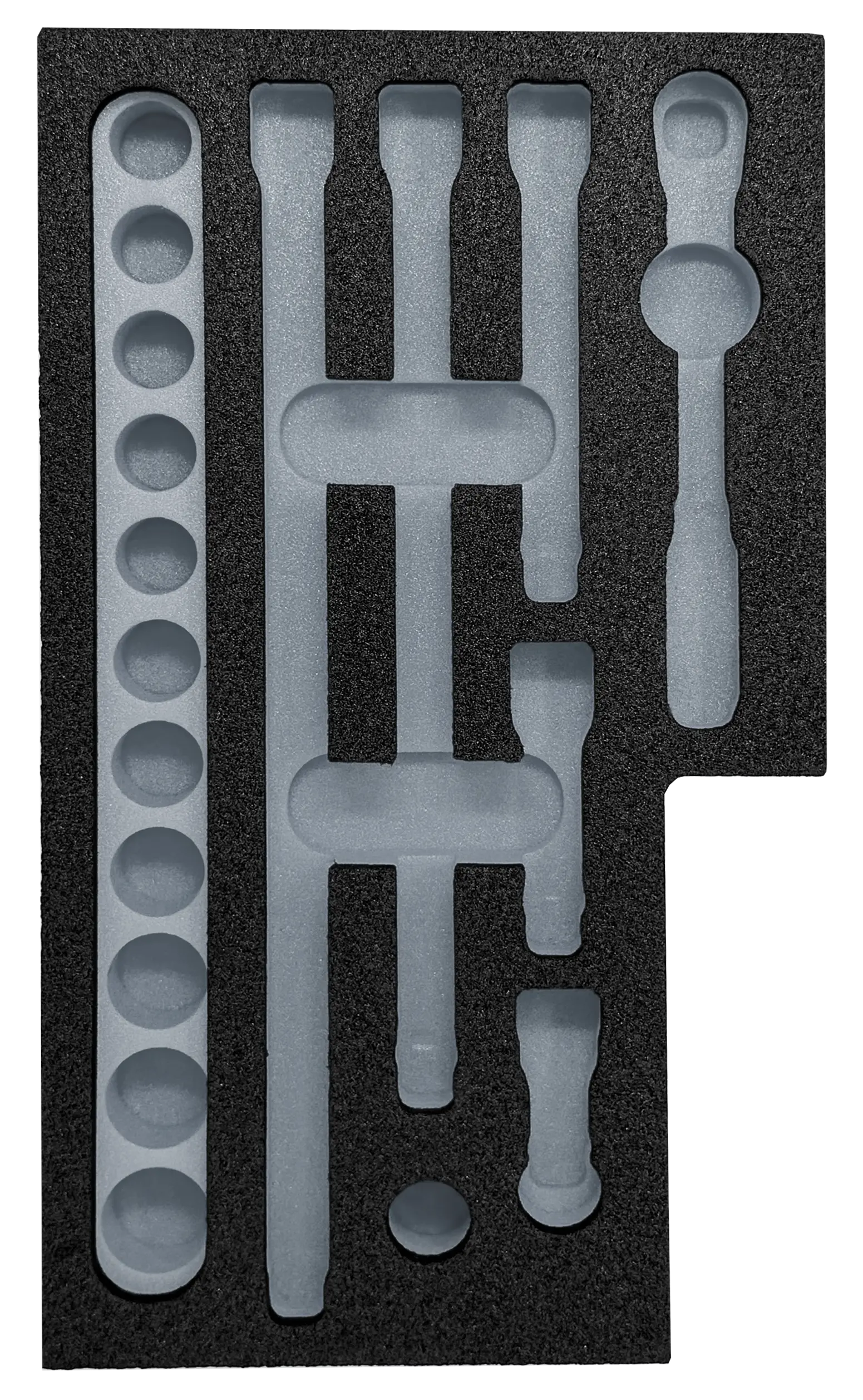 FOAM ONLY for Ko-ken Tools 3/8" Sq. Dr. Nut Grip Socket Set in Foam - KO-1051 Ko-ken USA