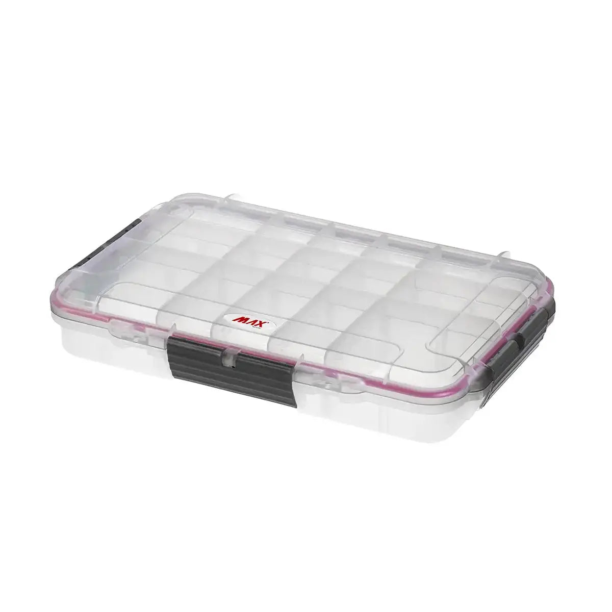 Panaro Waterproof Tackle Box with 3-15 Adjustable Compartments, 350 x 230 x 59mm - MAX003T Panaro
